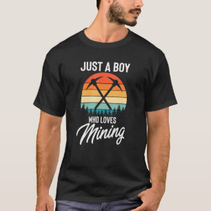 Camiseta Hilarious É Um Homem Que Adora Perfurar Mineração