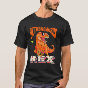 Camiseta Hilarious Oktoberfest T Rex Dinosaur Lederhosen Ba