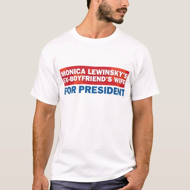 Camiseta hilary clinton para presidente! (Frente)