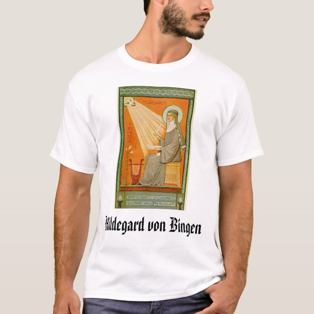 Camiseta Hildegard von Bingen, Hildegard von Bingen (Frente)