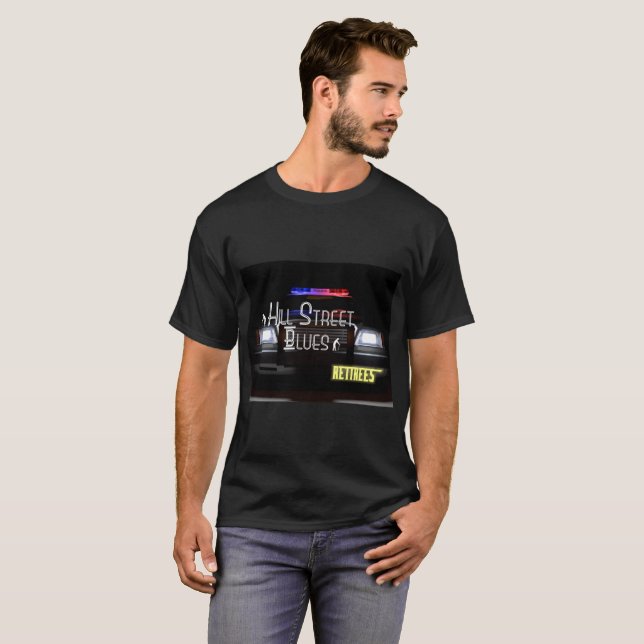 Camiseta Hill Street Blues - Retirees (Frente Completa)