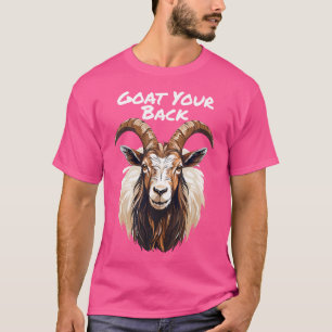 Camiseta Hillarie de apoio à diversão com o Pun Goat