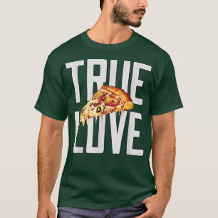 Camiseta Hillarie Engraçado Pizza Sobrevivente Pizza Verdad