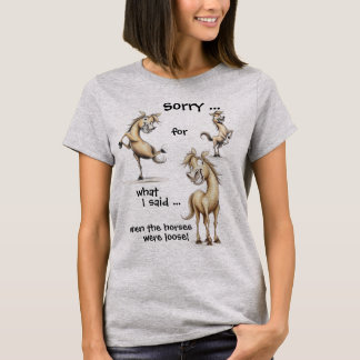 Camiseta Hillarie Horse Say