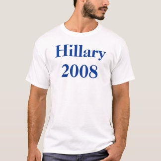 Camiseta Hillary 2008