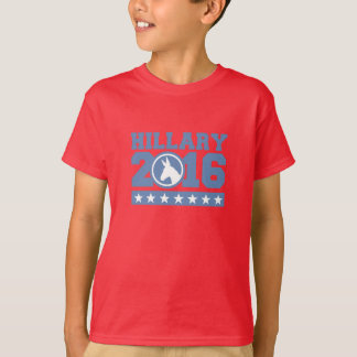 CAMISETA HILLARY 2016 ROUND DONKEY