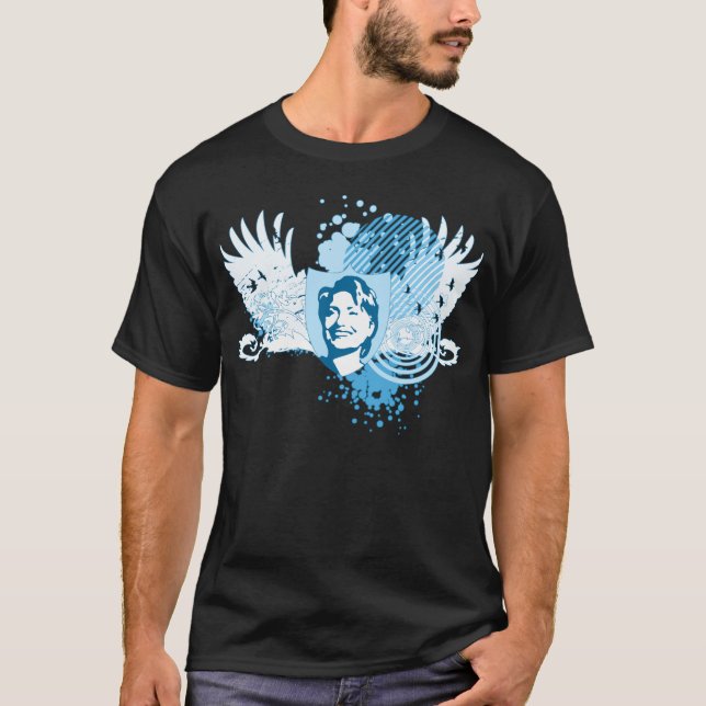 Camiseta hillary clinton 08. (Frente)