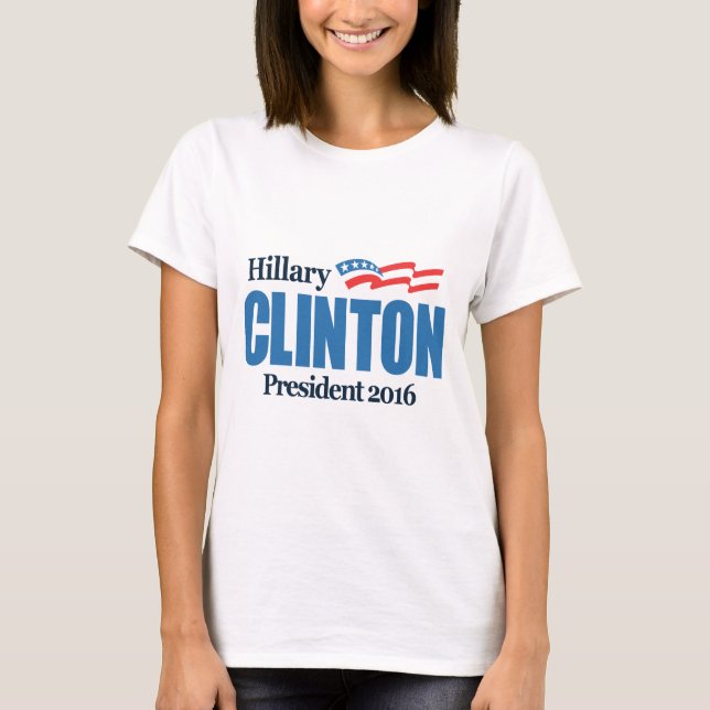 Camiseta Hillary Clinton 2016 (Frente)