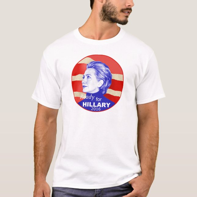 Camiseta Hillary Clinton 2016 (Frente)