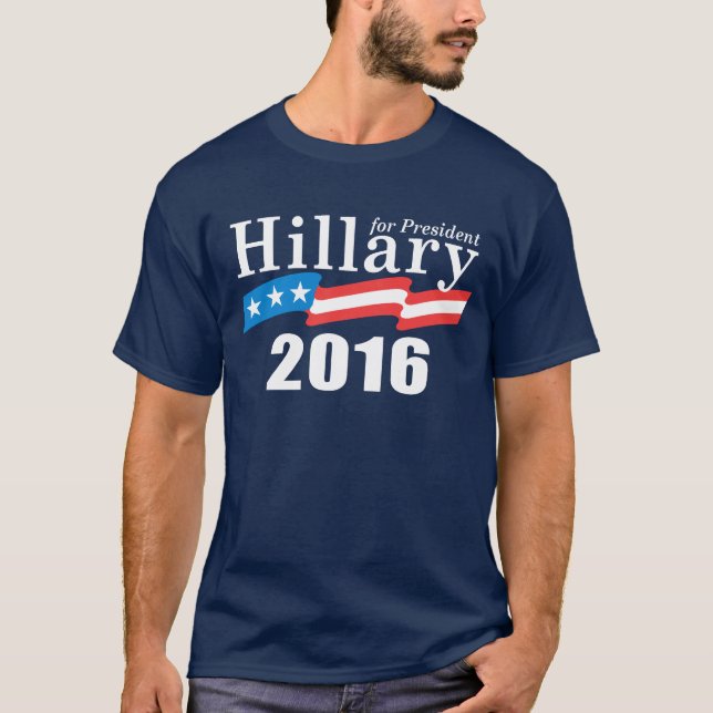 Camiseta Hillary Clinton 2016 (Frente)