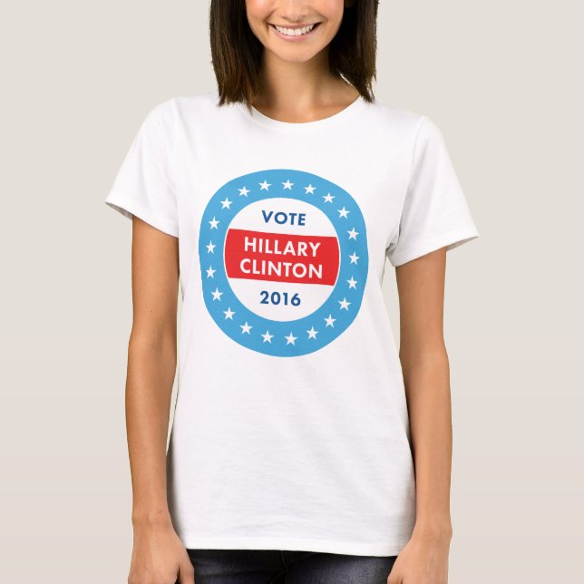 Camiseta Hillary Clinton 2016 (Frente)