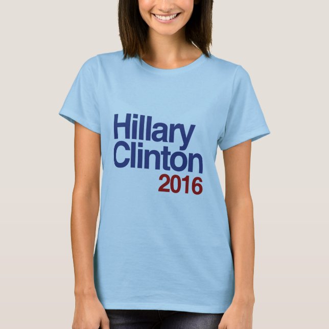 Camiseta HILLARY CLINTON 2016 SIMPLE.png (Frente)