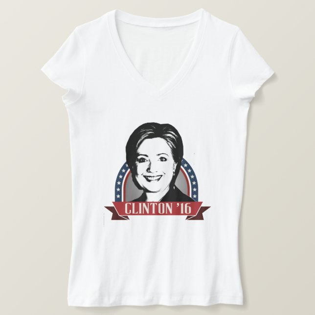 Camiseta HILLARY CLINTON A EXECUTAR EM 2016 -.png (Frente do Design)