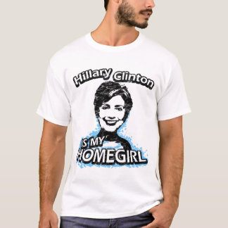 Camiseta Hillary Clinton é meu homegirl