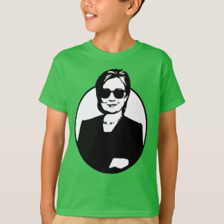 Camiseta Hillary Clinton é o T de um miúdo de Badass