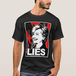 Camiseta Hillary Clinton: MENTIRAS!