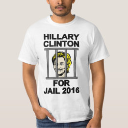 Camiseta Hillary Clinton para a prisão de 2016
