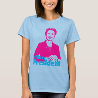 Camiseta Hillary Clinton para Presidente