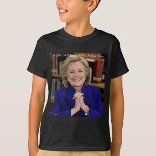 Camiseta Hillary Clinton Presente Faz uma Aldeia