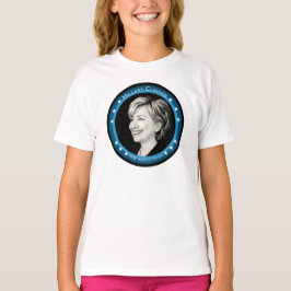 Camiseta hillary clinton : raios azuis :