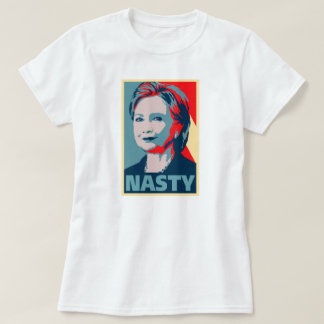 Camiseta Hillary Clinton uma mulher desagradável? Voto