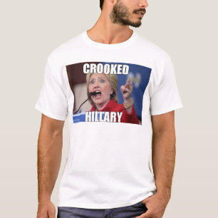 Camiseta Hillary curvada