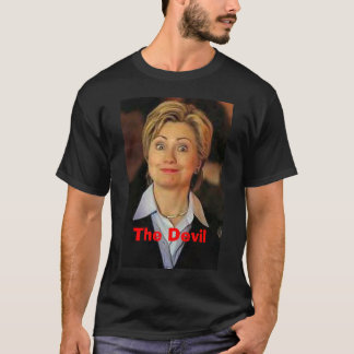 Camiseta Hillary, diabo