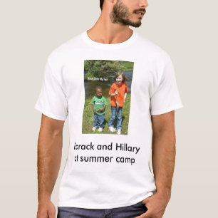 Camiseta hillary e barack, verão de Barack e de Hillaryat…