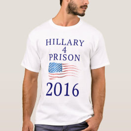 Camiseta Hillary para a prisão