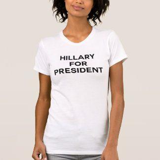 CAMISETA HILLARY PARA O PRESIDENTE