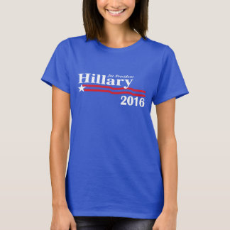 Camiseta Hillary para o presidente t-shirt 2016