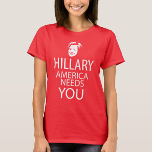 Camiseta Hillary para presidente