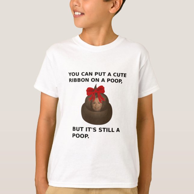 Camiseta Hillary Poop (Frente)