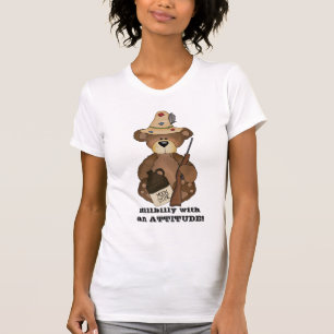 Camiseta Hillbilly com uma ATITUDE!t-shirt