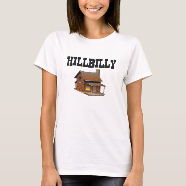 Camiseta Hillbilly do T (Frente)