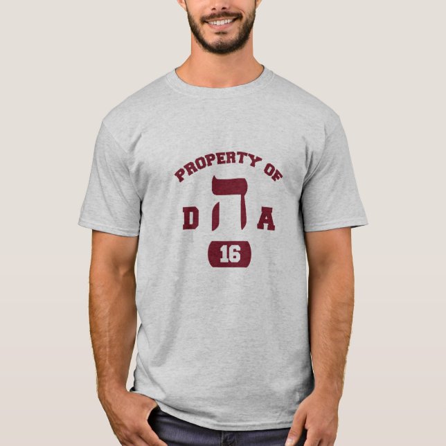 Camiseta Hillel DHA (Frente)
