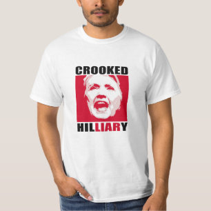 Camiseta HILLIARY CURVADO - - Anti-Hillary -