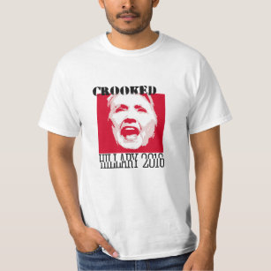 Camiseta HILLIARY CURVADO - - - Anti-Hillary -