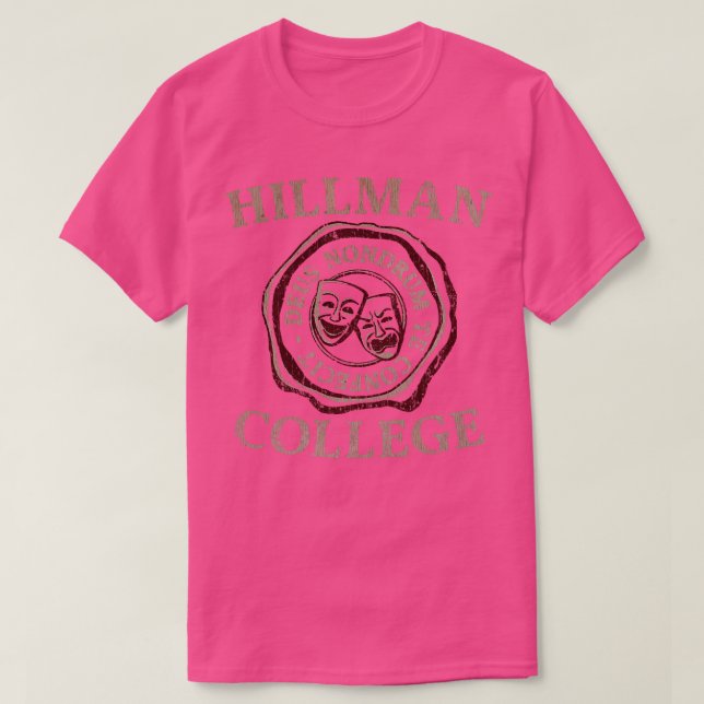 Camiseta Hillman College 1881 (Frente do Design)