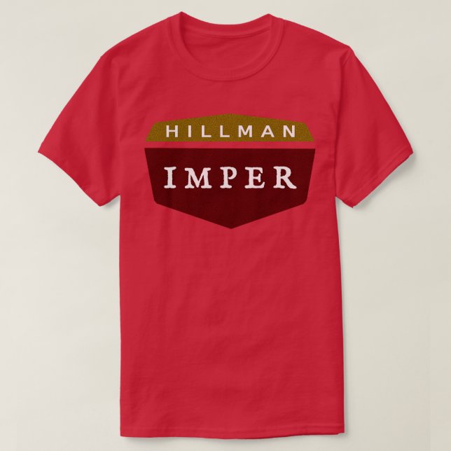 Camiseta Hillman Imp Imper 1960, carro clássico britânico (Frente do Design)