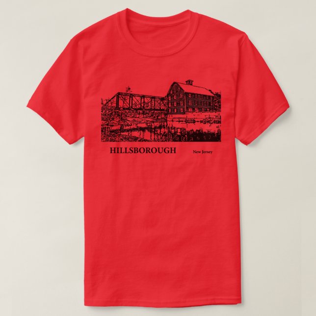Camiseta Hillsborough New Jersey 3 (Frente do Design)
