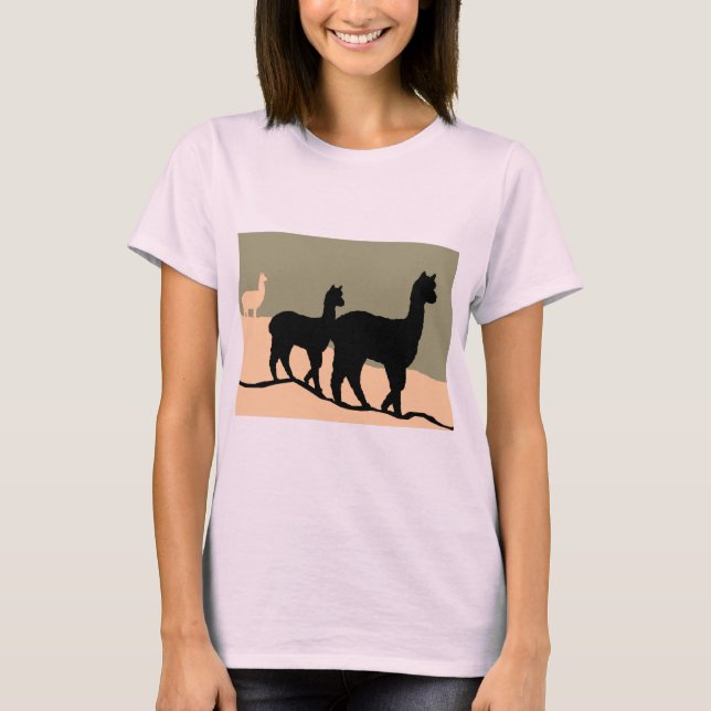Camiseta Hillside Alpacas (Frente)