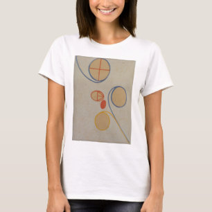 Camiseta Hilma Af Klint, Estrela de Sete Pontos No2, Abstra