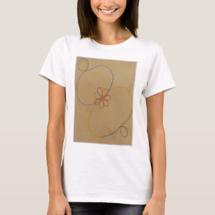 Camiseta Hilma Af Klint, Estrela de Sete Pontos No5, Abstra