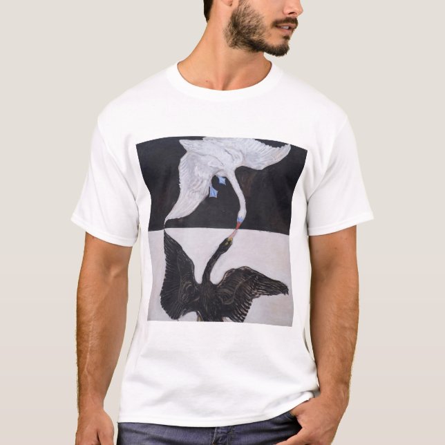 Camiseta Hilma af Klint Group IX SUW The Swan (Frente)