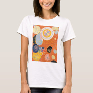 Camiseta Hilma Af Klint, Os Dez Maiores No3, Abstrato Art