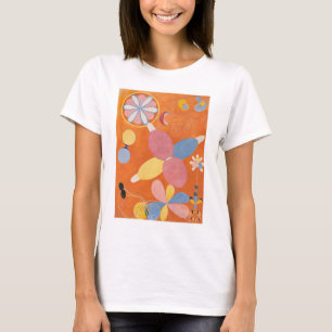 Camiseta Hilma Af Klint, Os Dez Maiores No4, Abstrato Art