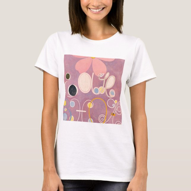 Camiseta Hilma af Klint The Ten Largest No.5 (Frente)