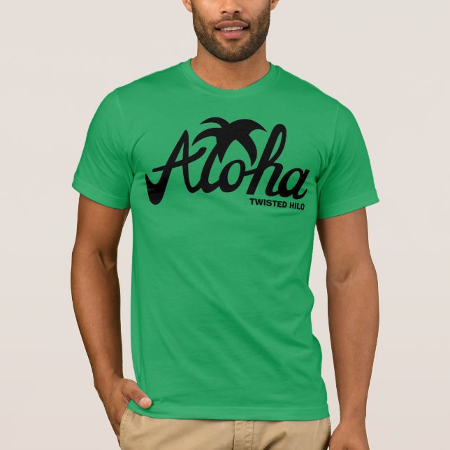 camiseta hilo aloha retorcida (Frente)