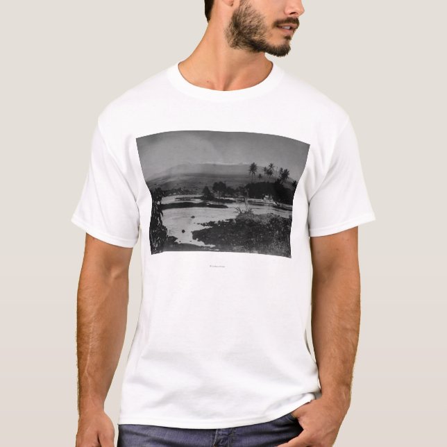 Camiseta Hilo, Havaí - vista da fotografia da cidade (Frente)